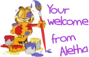 Your welcome from Aletha
