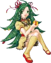 Sparkly Christmas Girl