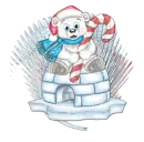 Spiky Halo PolarBear