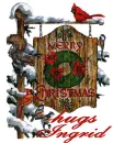 merry christmas hugs ingrid