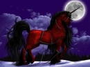 Red unicorn 