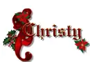 Christy text