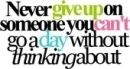 saying