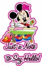 Hello~Minnie Mouse