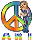 Ari - peace girl