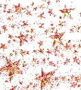 Red Glitter Stars