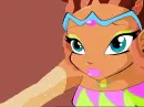 Layla's eyes shine