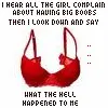 red bra