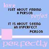 love my imperfections
