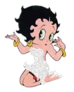 looking sexy Betty Boop