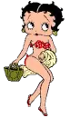 Betty Boop go swimming 