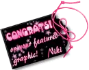 Congrats! on your featured graphic!