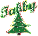 Christmas tree- Tabby