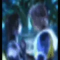 final fantasy tidus and yuna kiss