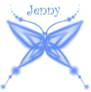 Blue Butterfly - Jenny.