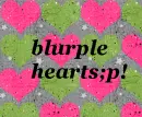 purple and blue.. 