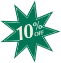 diskon 10 % off
