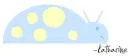 Simple Blue Ladybug.