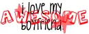 Awesome boyfriend