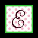 The letter E