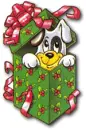 merry christmas dog