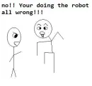 wrong dance