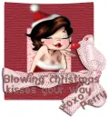 Perry - blowing xmas kisses