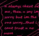 cheating