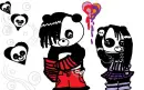 EMO PANDA LOVE