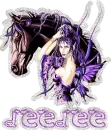 Dee Dee with Fairy & Horse