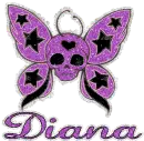 Diana Butterfly Skull