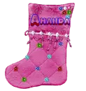 Amanda christmas stocking