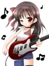 Brunette Guitarist