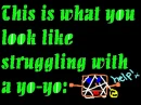 Person Having Problems With Yo-yo