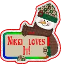 Nikki loves it
