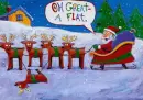 Santa got a Flat