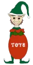 elf with toys