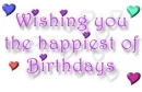 Happy  Birthday 