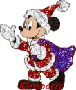 mickey santa with kimberly on it