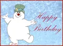 Frosty Loves To Say {HAPPY BIRTHDAY}
