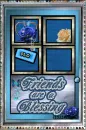 Friends are a blessing door Flo
