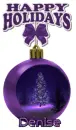 Happy Holidays from Denise ornament