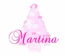Martina Pink Christmas Tree