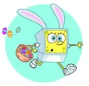 Spongebob easter rabit