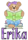 Bear Reading- Erika