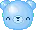 cute little blue bear~