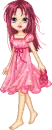 ~cute pink candybar doll~