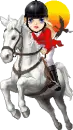 ~cute horse-riding candybar doll~