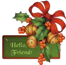 Jingle Bell Blinkie - Hello Friend