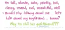 Im tall blonde
